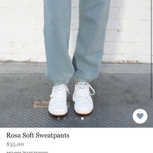 Brandy Melville rosa sweatpants